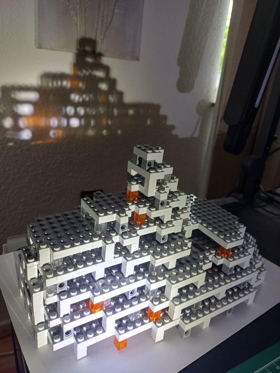 LEGO sculptural artwork
